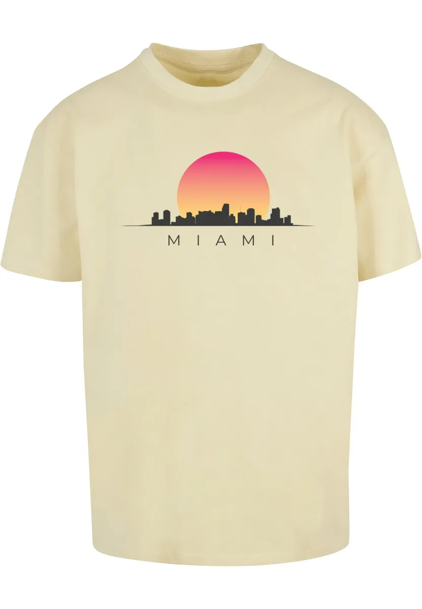 

Футболка Merchcode "Мужская футболка Merchcode Miami Heavy Oversize-BY102", желтый