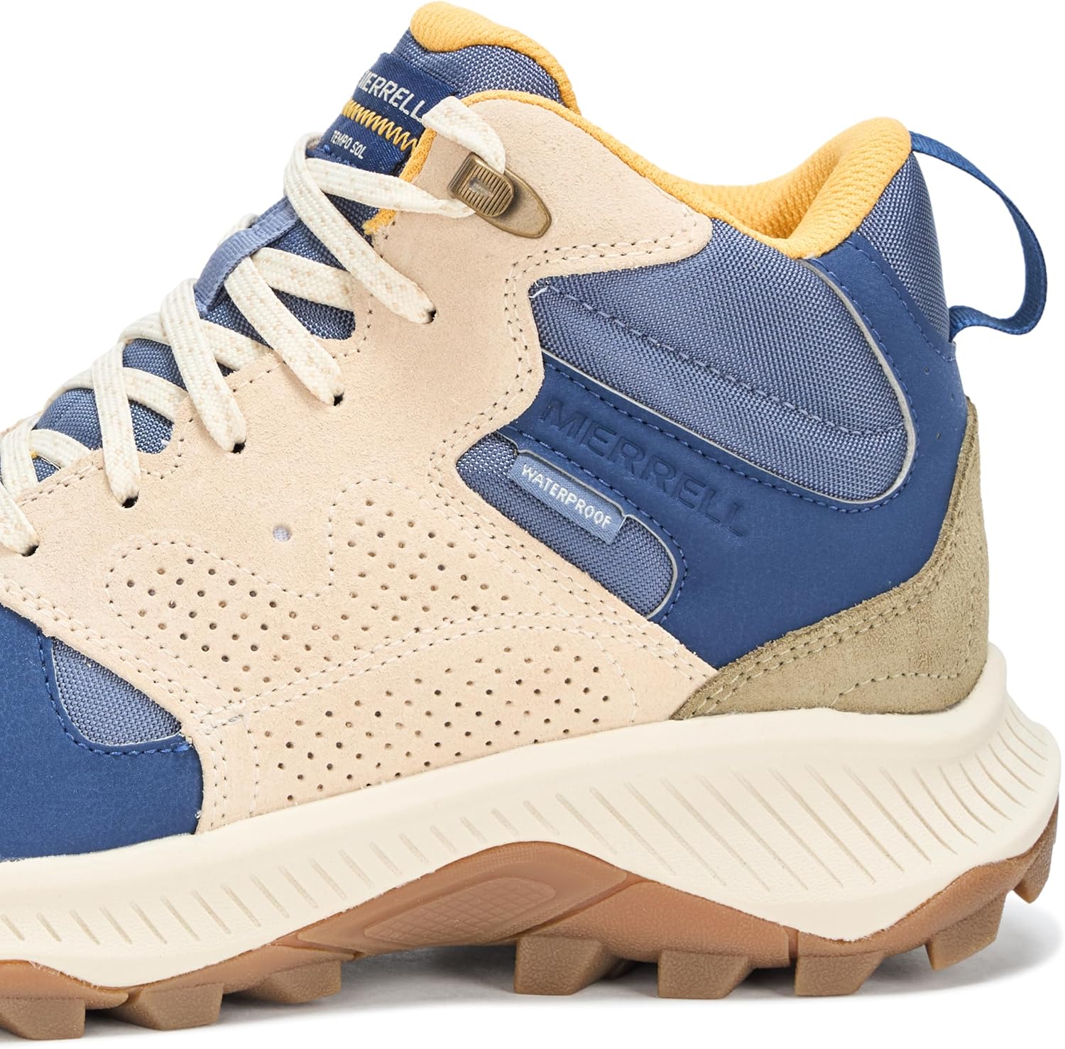 Мужские водонепроницаемые ботинки Merrell Tempo Sol Mid, Indigo — фото 4