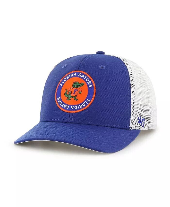 

Мужская кепка Royal Florida Gators представляет гибкую кепку Trophy '47 Brand