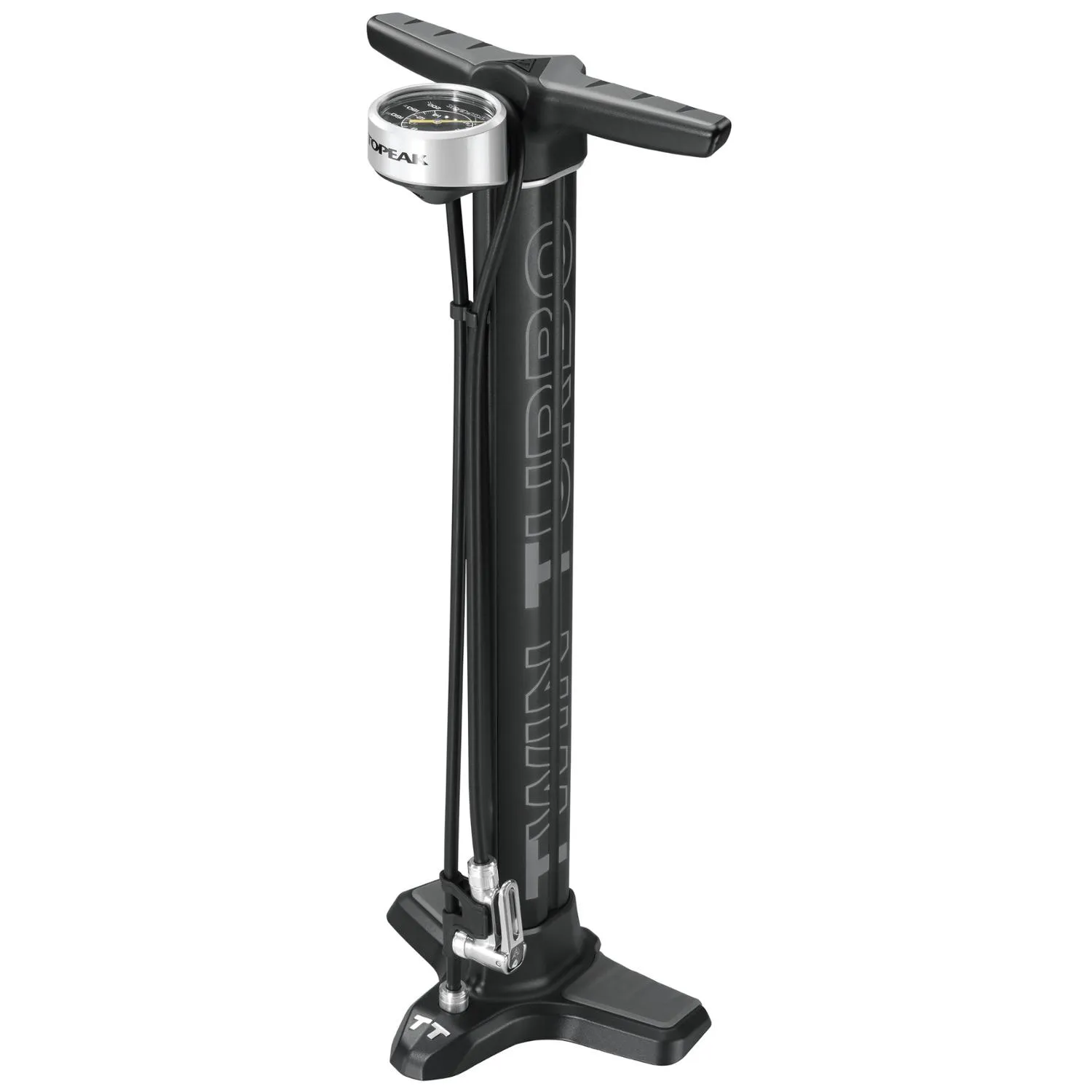 

Насос напольный TwinTurbo Topeak, Black