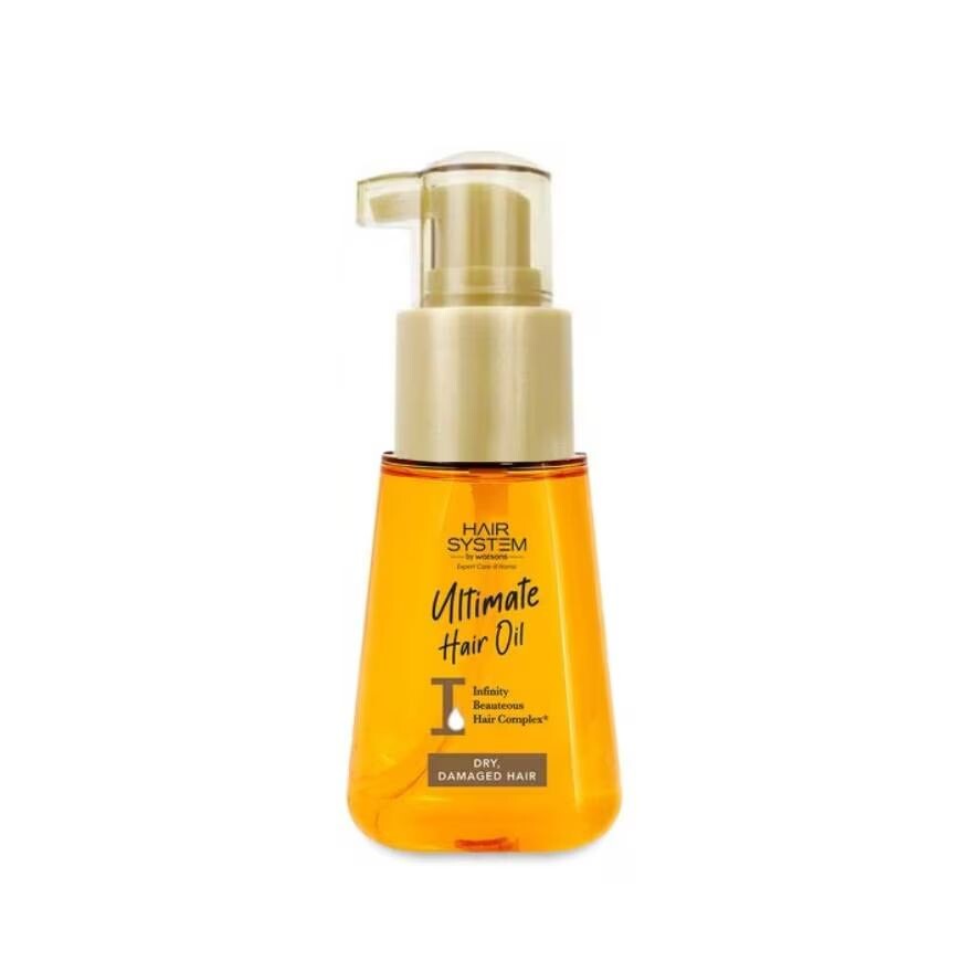 

Hair System by Watsons Hair System By Watsons Ultimate Масло для волос для сухих, поврежденных волос 70 мл, Orange