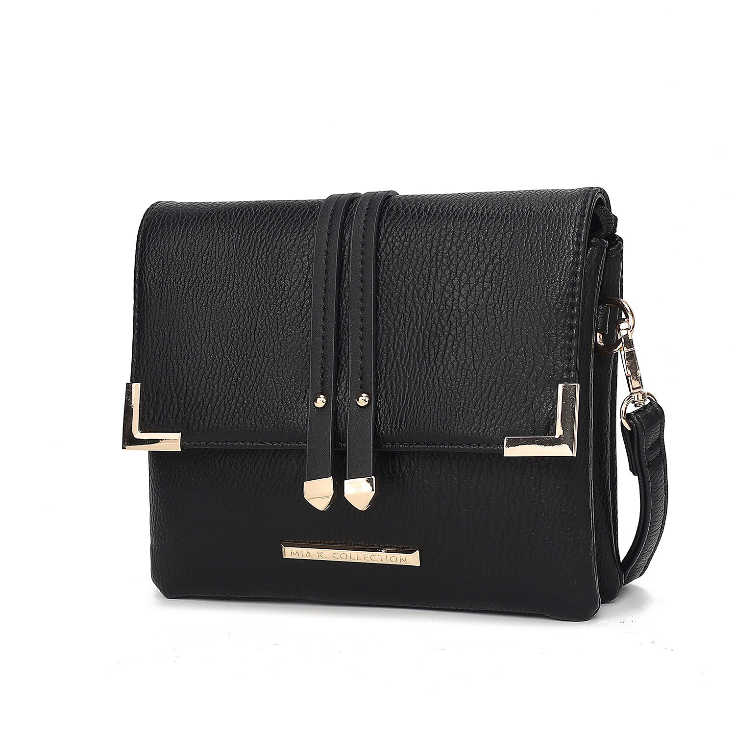 

Сумка-кросс Valeska через плечо для женщин с несколькими отделениями от Mia K MKF, черный