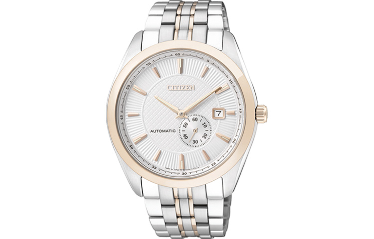

CITIZEN Часы Automatic Mechanical Movement Stainless Steel Watchband Watch Men's Watch White Dial