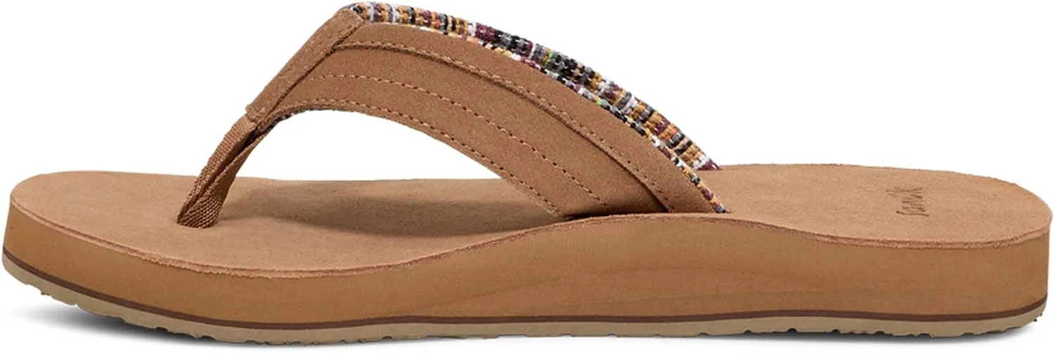 Sanuk Mens Ziggy ST | Flip Flops for Men | Mens Сандалии | Beach Сандалии | Water Friendly & Lightweight | Comfort Footbed — фото 2