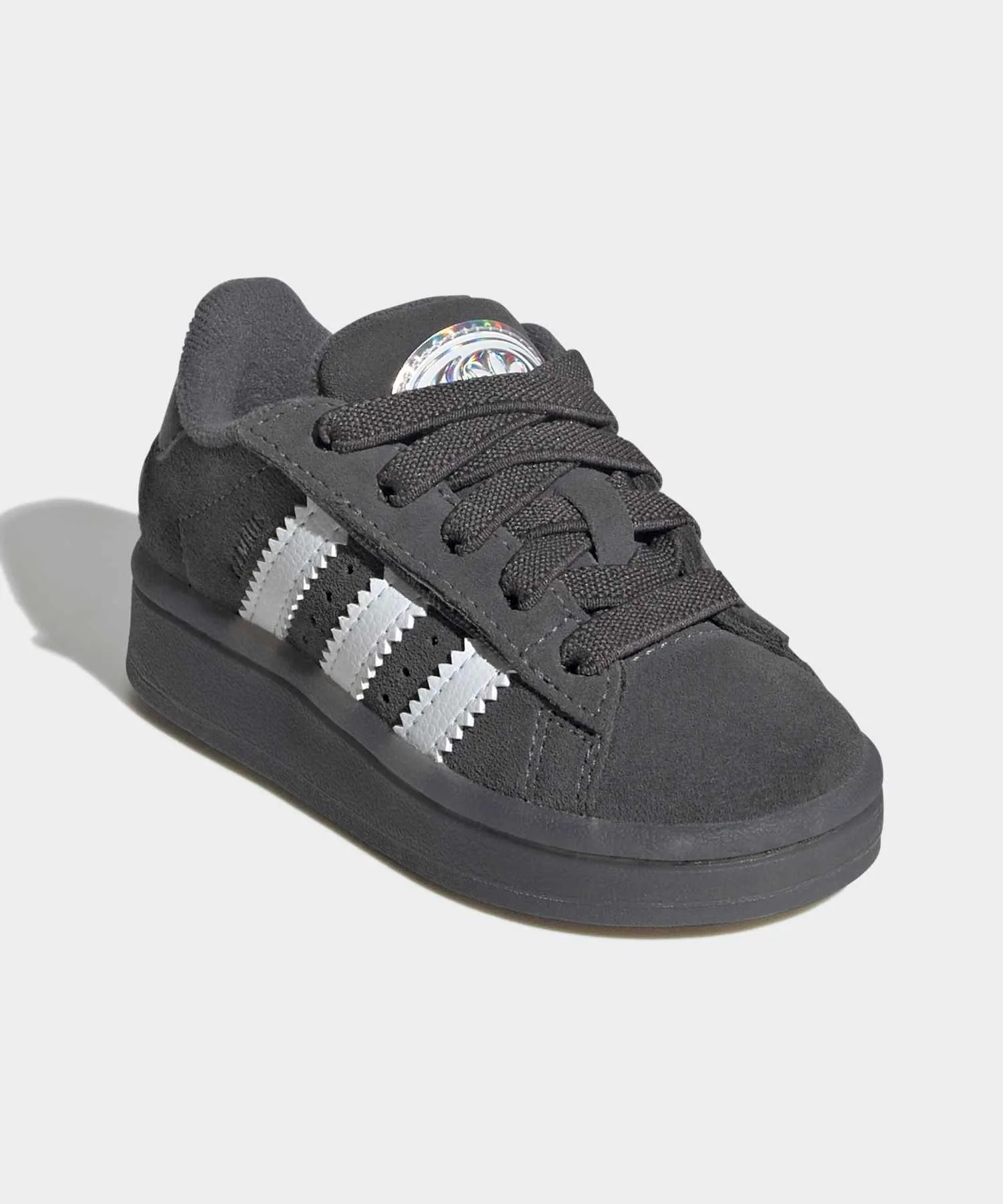 Кроссовки детские светящиеся adidas Originals Campus 00s LED Lights Comfort Closure серые — фото 4