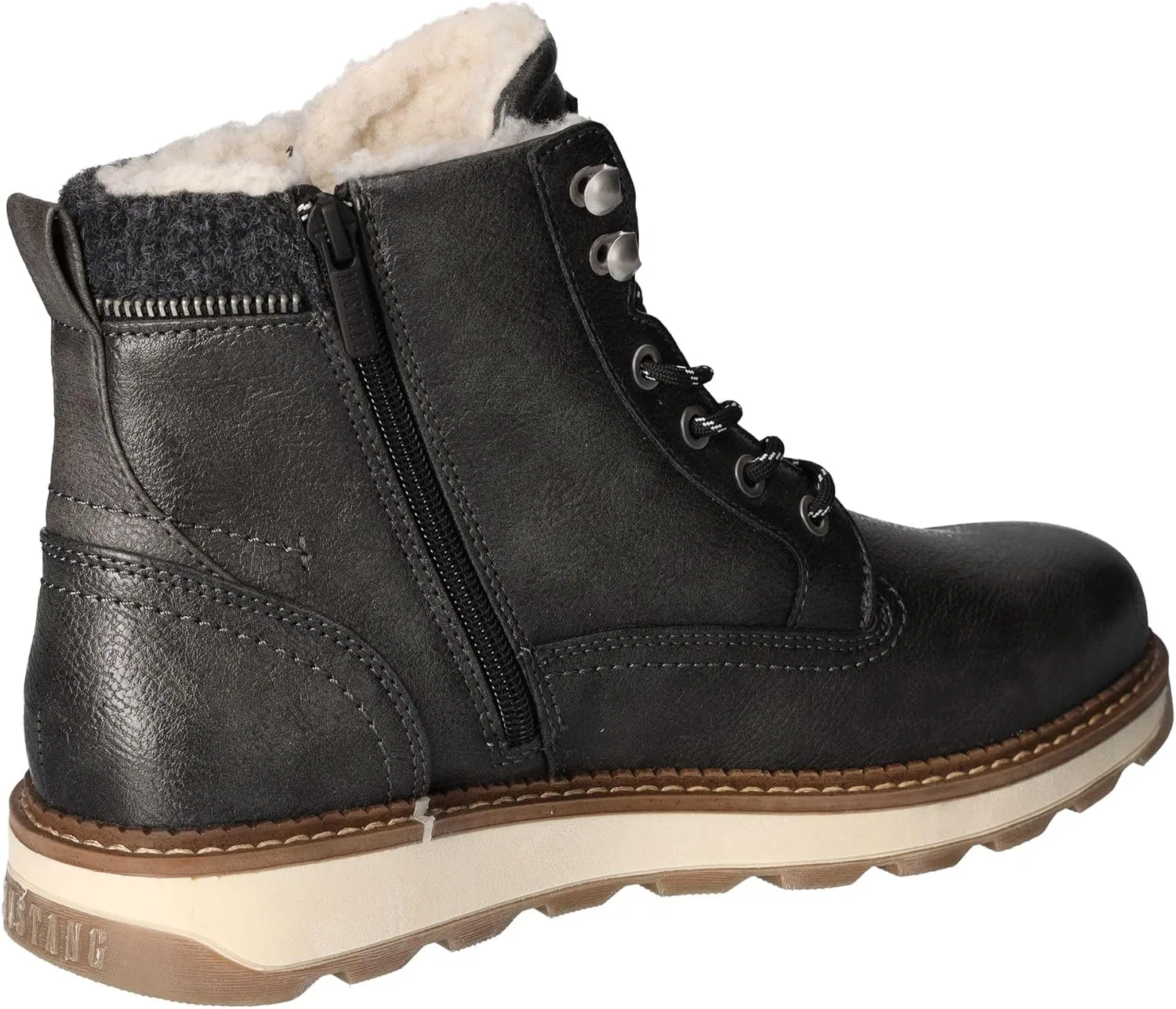 Ботинки MUSTANG Herren 4193-602Stiefelette, Graphitegray — фото 4