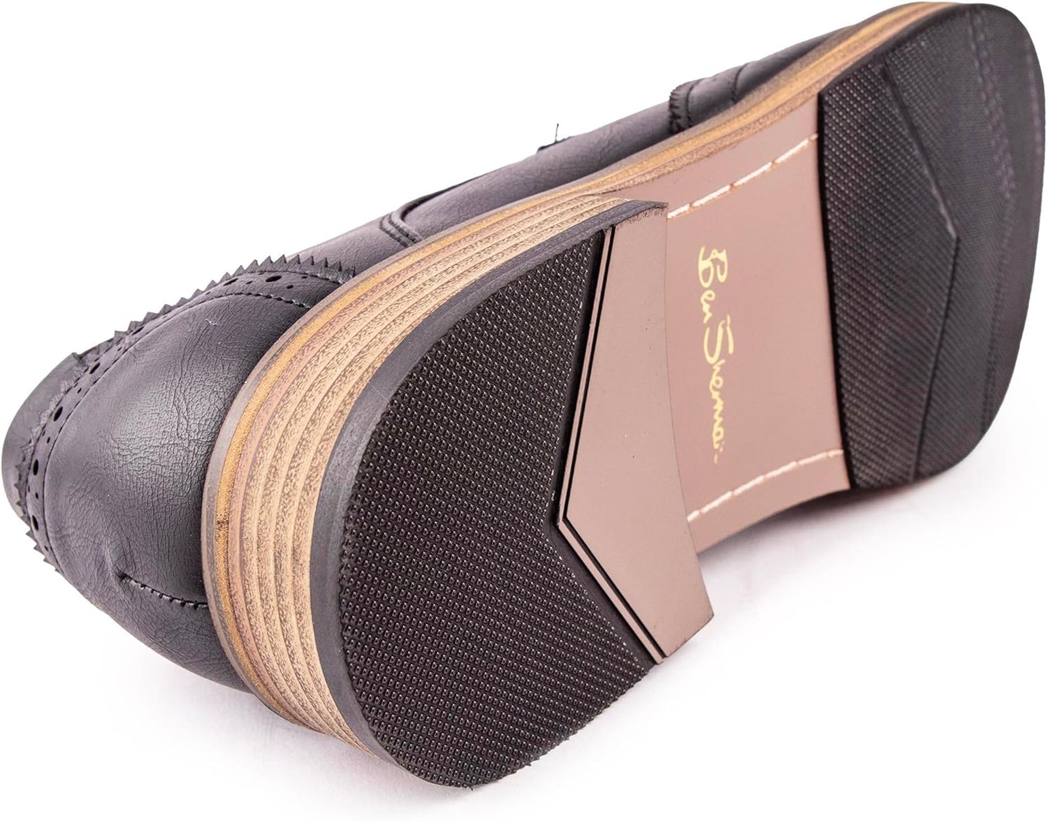 Мужские туфли Ben Sherman Triumph Brogue, черные — фото 4