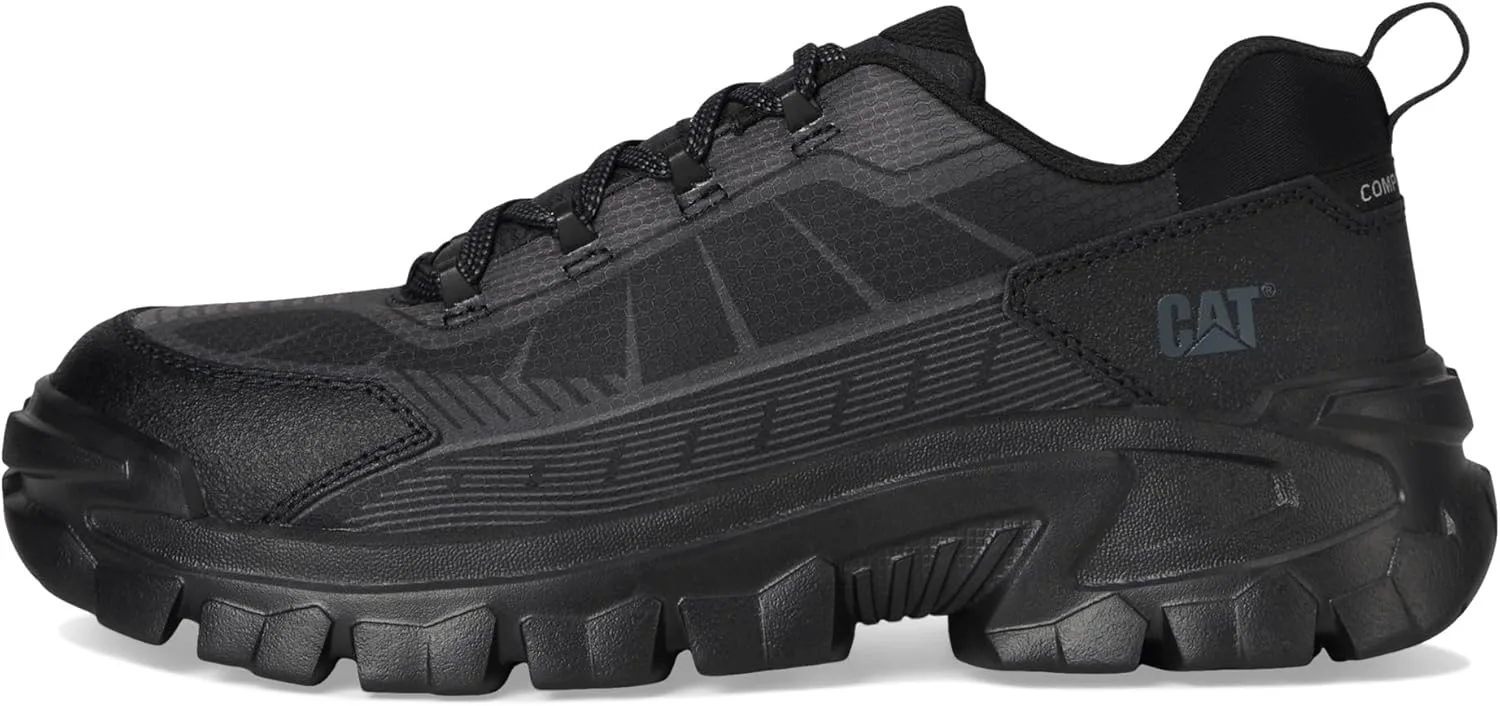 CAT Мужские кроссовки Invader Sport Lo Mesh с композитным носком, черный — фото 4
