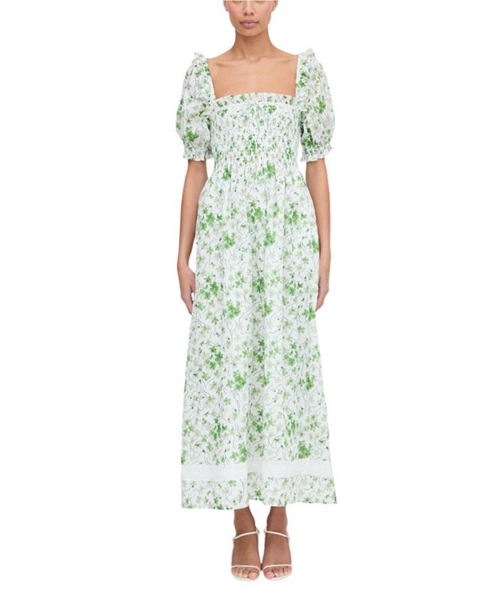 

Женское платье миди The Scarlett Nap Dress Hill House Home, зеленый