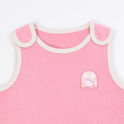 Детский флисовый жилет для сна ORGANICMOM розовый — фото 3
