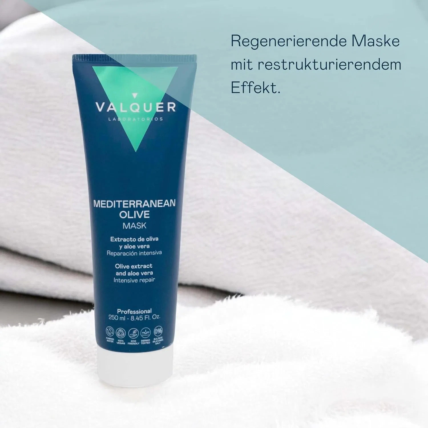 Интенсивная восстанавливающая маска для волос с оливой «Intensive Olive Hair Repair Mask» от Válquer Valquer Laboratorios — фото 4