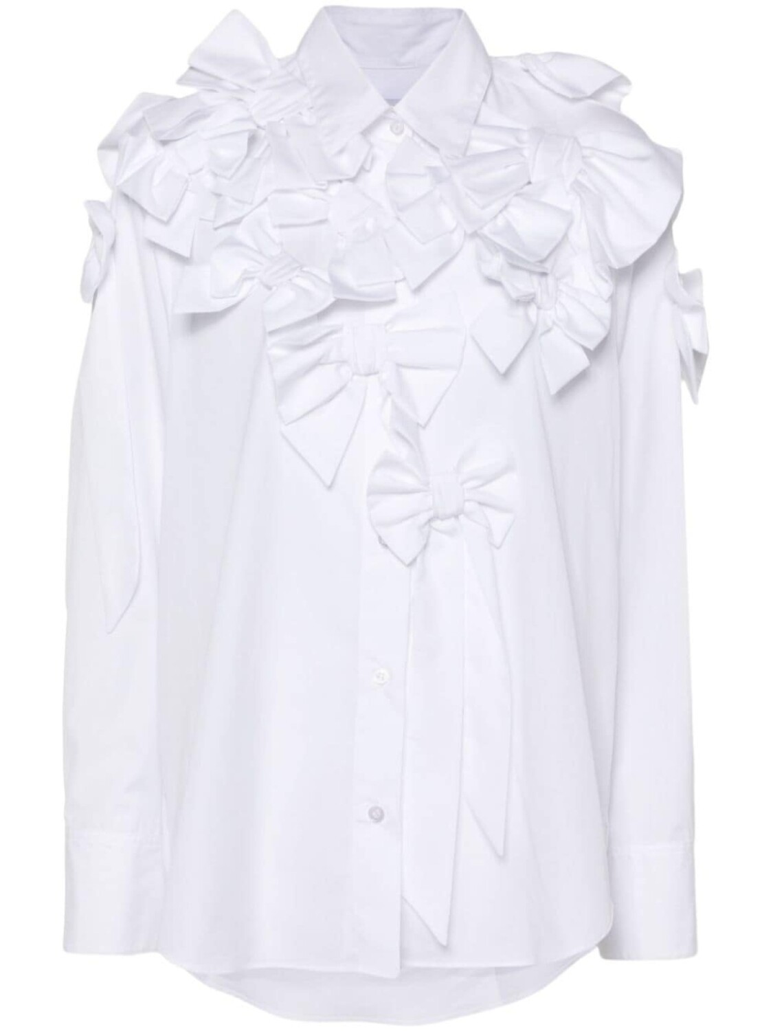 

Viktor & Rolf рубашка с бантом, белый