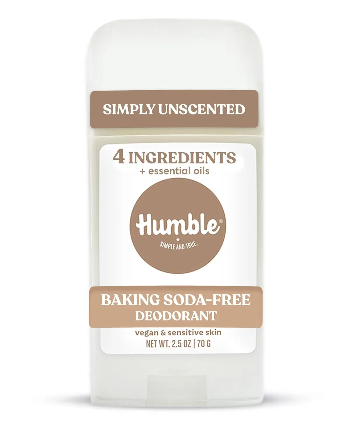 Веганский натуральный дезодорант Humble Simply Unscented Humble Simple And True.