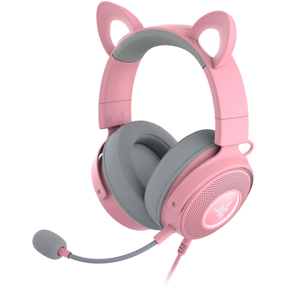 

Проводная USB-гарнитура Razer Kraken Kitty V2 Pro RGB (кварцевая)