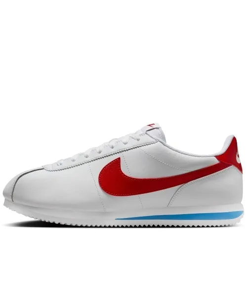 Мужские кроссовки NIKE Cortez Leather для комфорта и стиля белые — фото 2