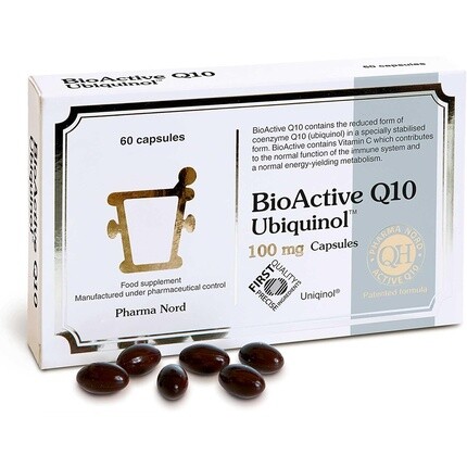 

Pharma Nord Bio-Active Q10 Убихинол 100 мг 60 капсул