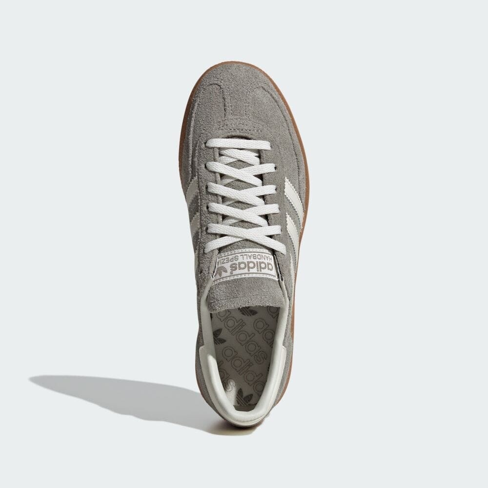 Кроссовки Adidas HANDBALL SPEZIAL, цвет Silver Pebble/Off White/Gum — фото 2