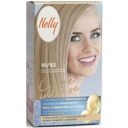

Тинт 10/93 Платиновый коричневый золотистый блондин, Nelly