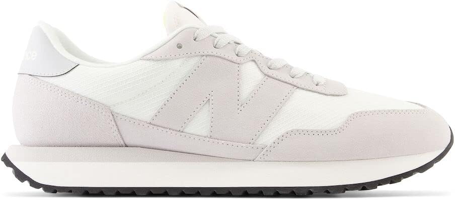 Мужские кроссовки для бега по шоссе New Balance 237 V1 Classic, White/Grey Matter — фото 3
