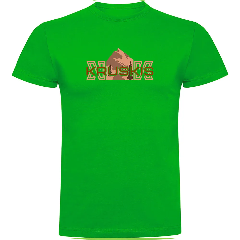 

Футболка с коротким рукавом Kruskis Mountain Logo, зеленый