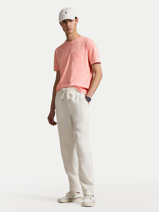 Футболка облегающего кроя на заказ 710969628005 Polo Ralph Lauren, розовый — фото 2
