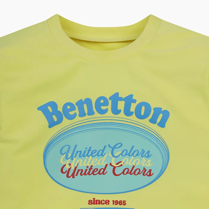 Детский рашгард Uni лавандового цвета от Benetton Kids — фото 3