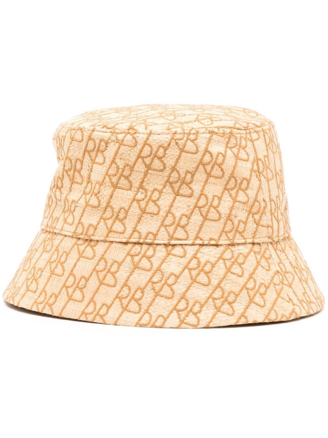 

Ruslan Baginskiy соломенная панама с логотипом, коричневый