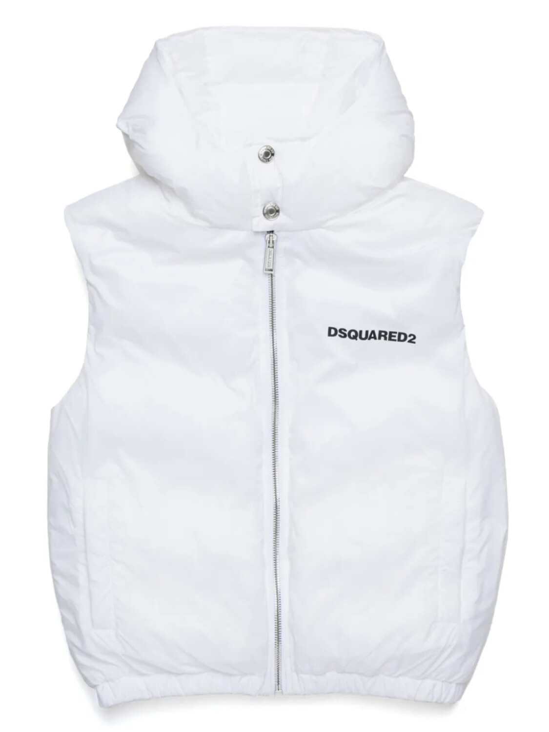 

DSQUARED2 KIDS жилет с логотипом, белый