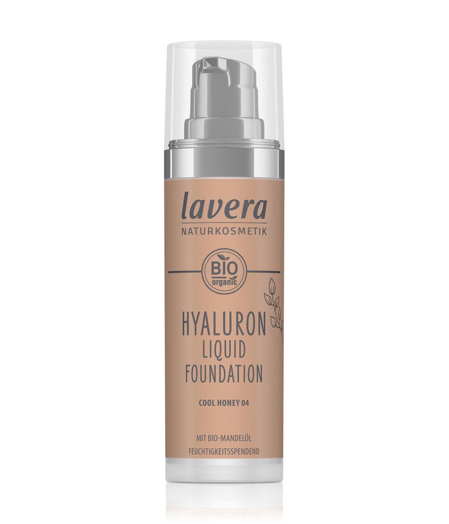 

Кремовая основа lavera Hyaluron Liquid Foundation, Nr. 04 - Cool Honey, 30 ml
