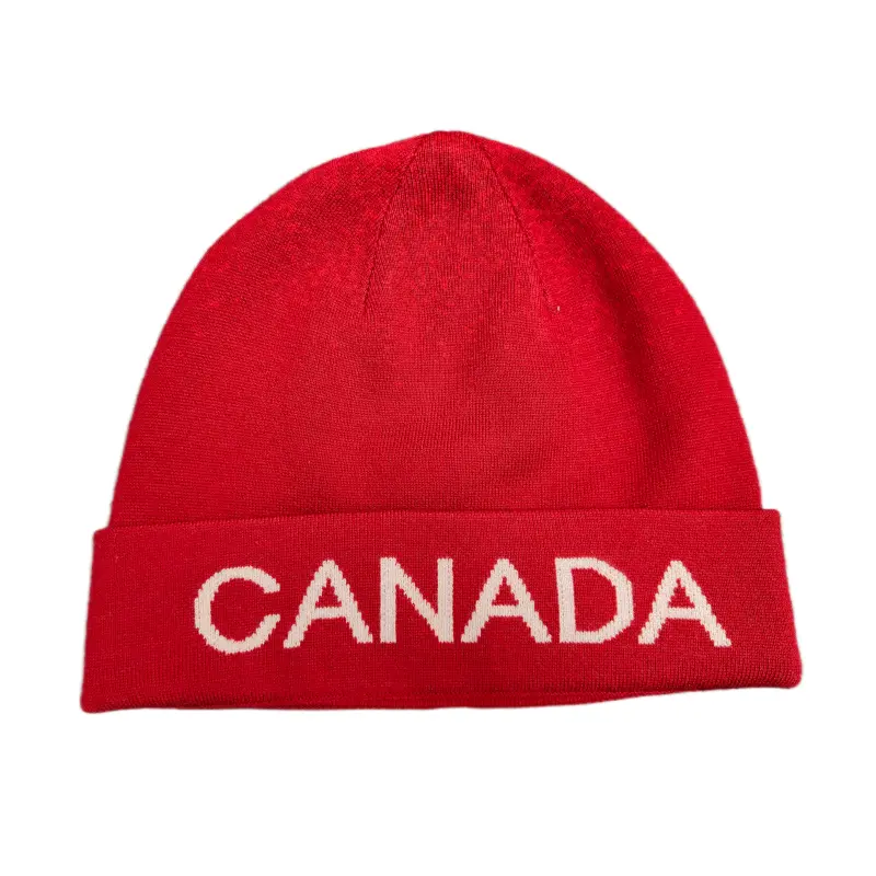 

Lululemon Унисекс шапка из мериносовой шерсти бело-красная, Red