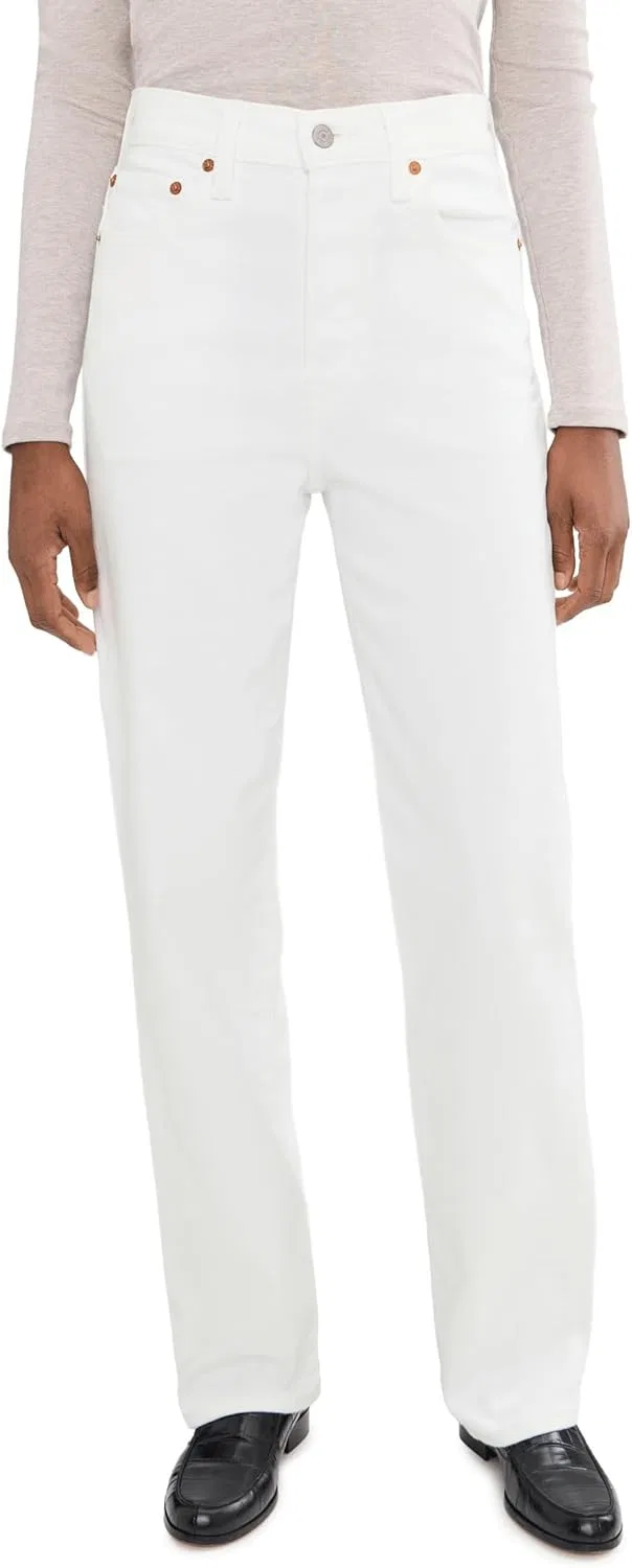Levi's Женские джинсы Ribcage Straight Full Length, (New) Naturally Good (Stretch)