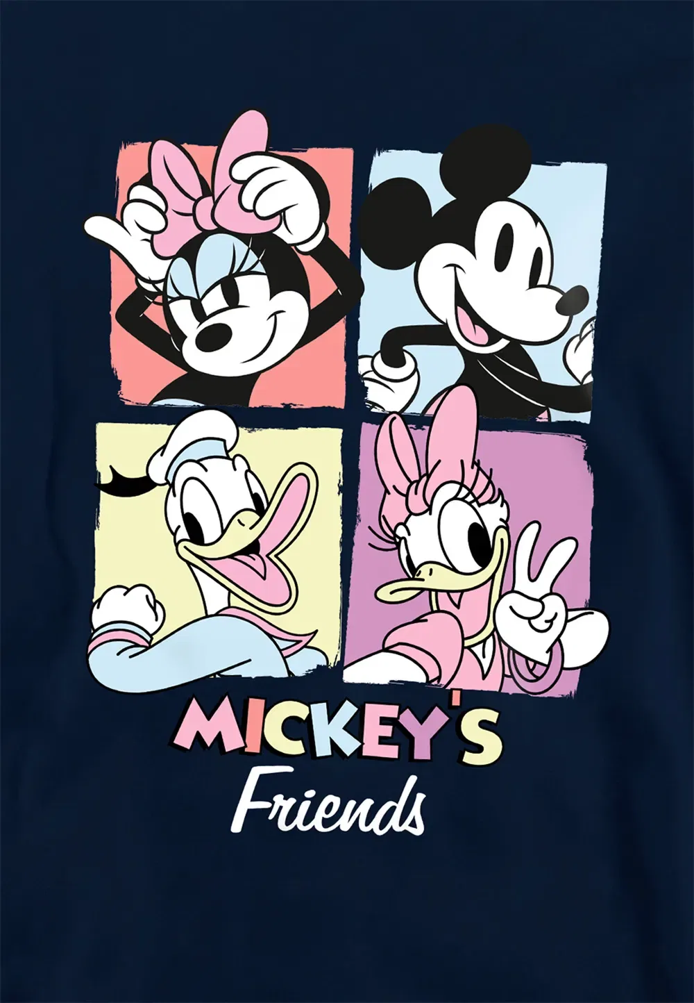 Детский худи Disney Mickey Mouse, темно-синий, темно-синий — фото 2