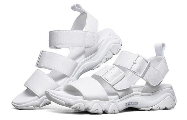Сандалии d lites 2.0 sandal white Skechers, белый — фото 3