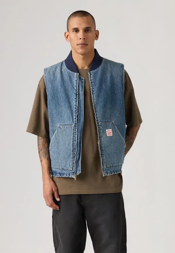 Жилет Sansome waistcoat Levi'S Workwear, выгоревший на солнце — фото 2