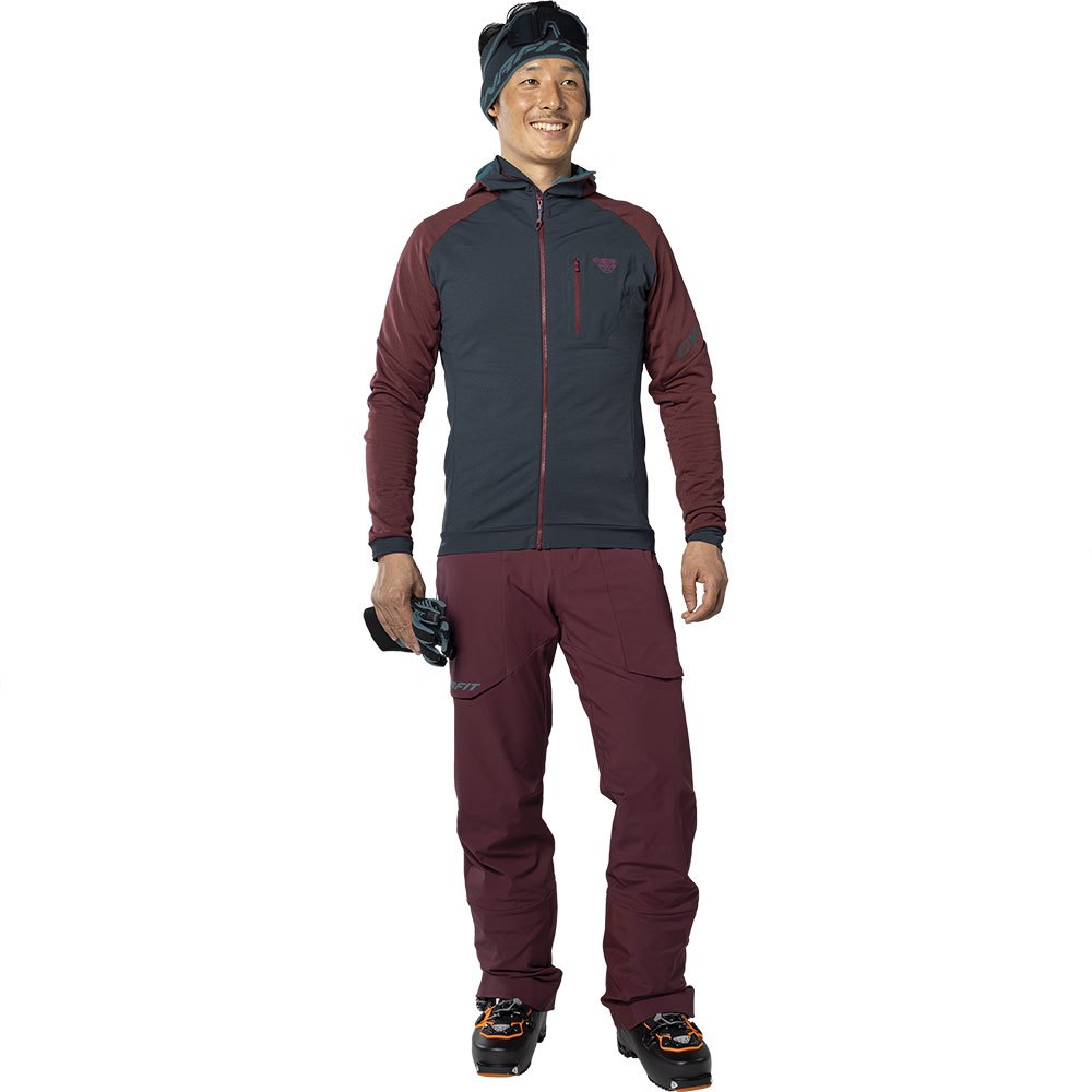 

Флис Dynafit Radical Polartec Hooded, красный