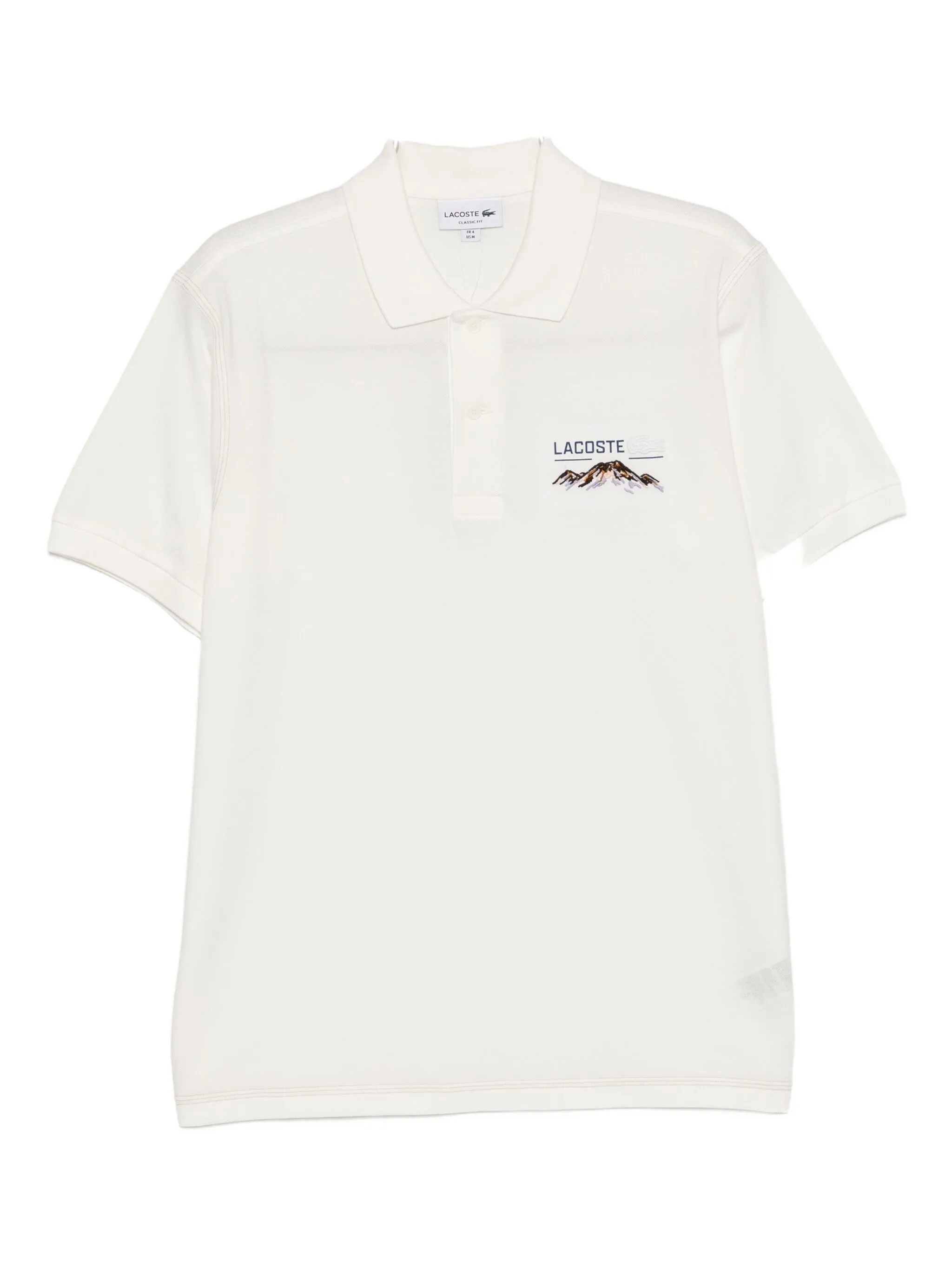 

Рубашка поло с логотипом Lacoste, белый