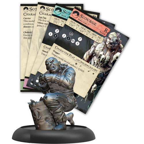 

Миниатюра Steamforged Games Guild Ball: Scourge Rookie League Cards & Miniature