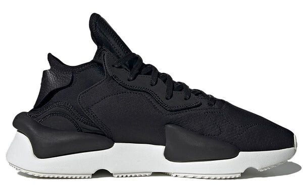 Кроссовки y-3 kaiwa 'black white' Adidas, черный — фото 2