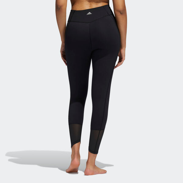 Брюки casual sports tight gym pants black Adidas, черный — фото 3