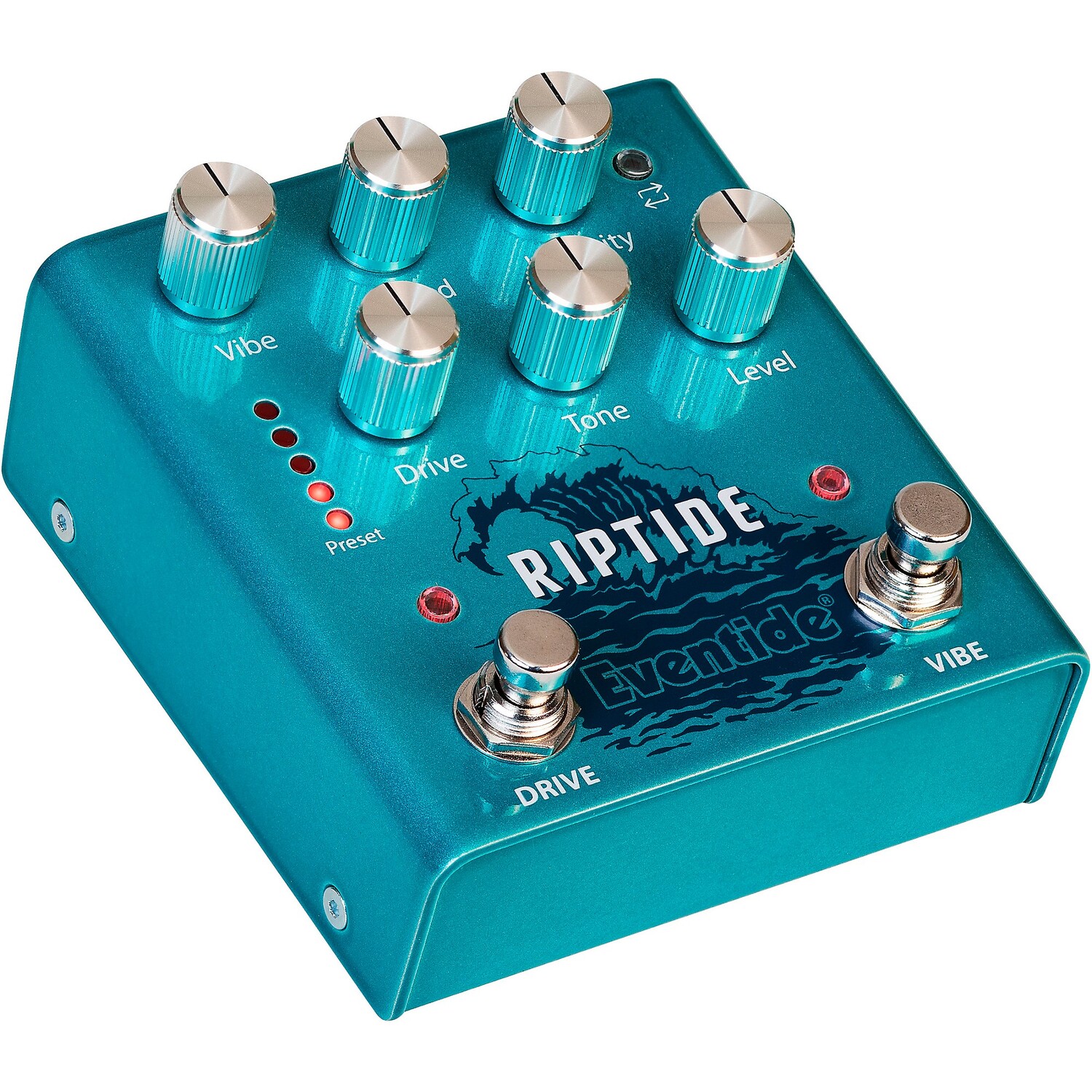 

Комбинированная педаль эффектов Eventide Riptide Overdrive и Uni-Vibe, бирюзовая