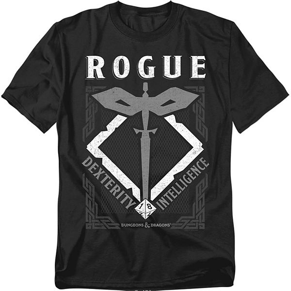 

Футболка Big & Tall с принтом Dungeons and Dragons Rogue Licensed Character