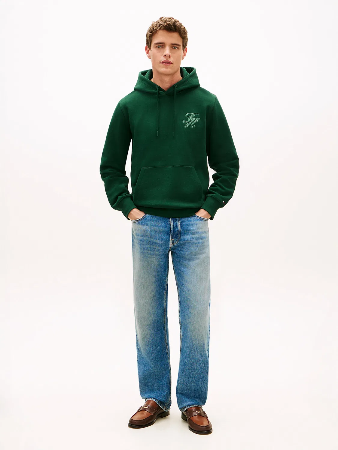 Толстовка Tommy Hilfiger, Emerald — фото 3