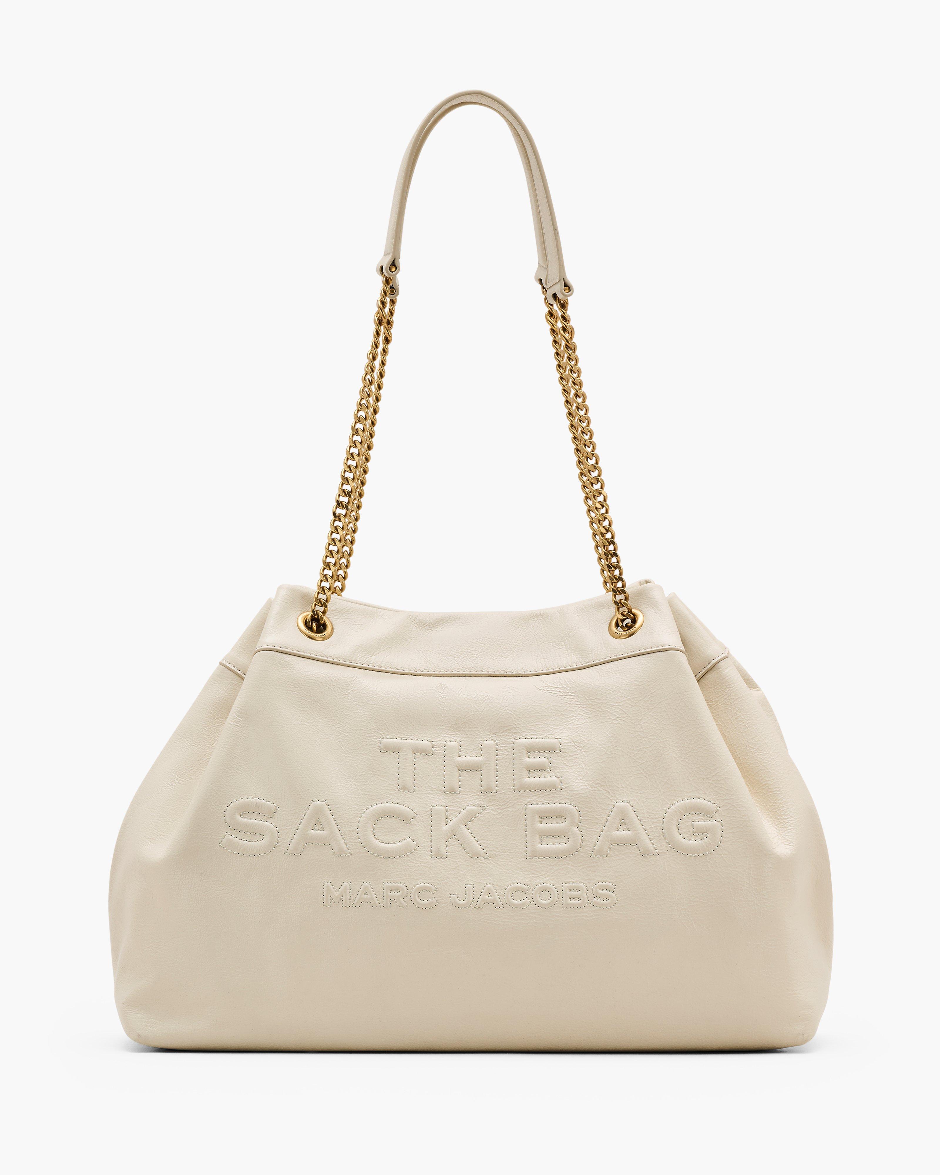 

Большая сумка-мешок с цепочкой Marc Jacobs, цвет Cloud White, Белый, Большая сумка-мешок с цепочкой Marc Jacobs, цвет Cloud White