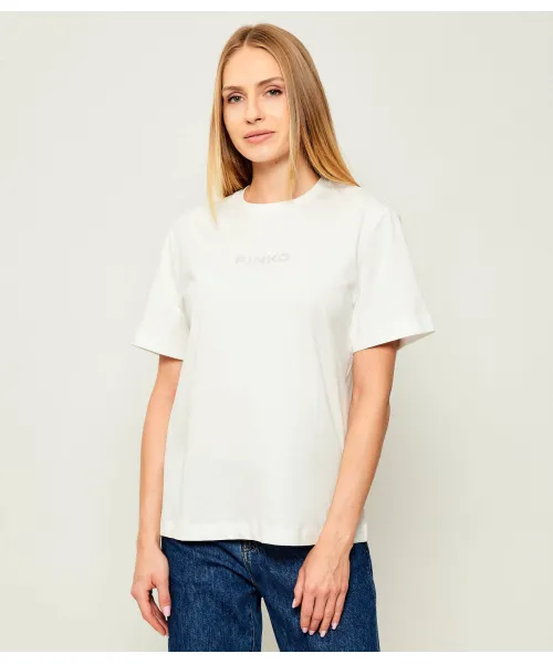 

Удивительная футболка Regular fit Pinko, белый