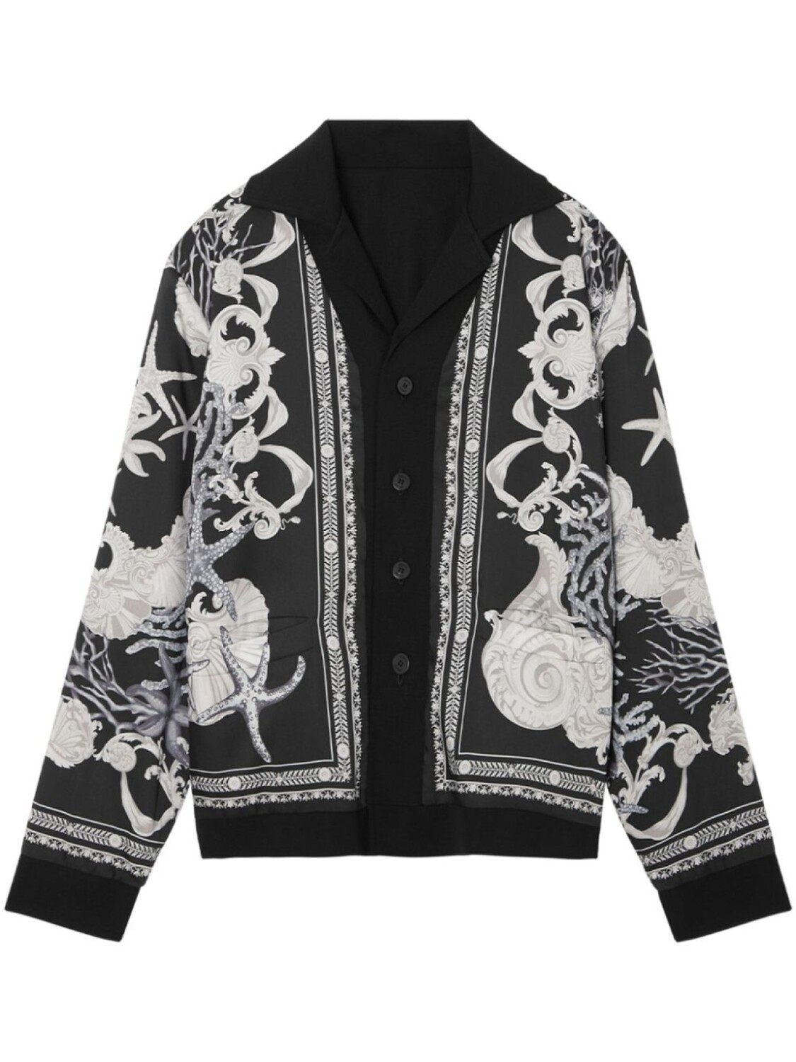 

Двусторонний кардиган Barocco Sea Versace, черный