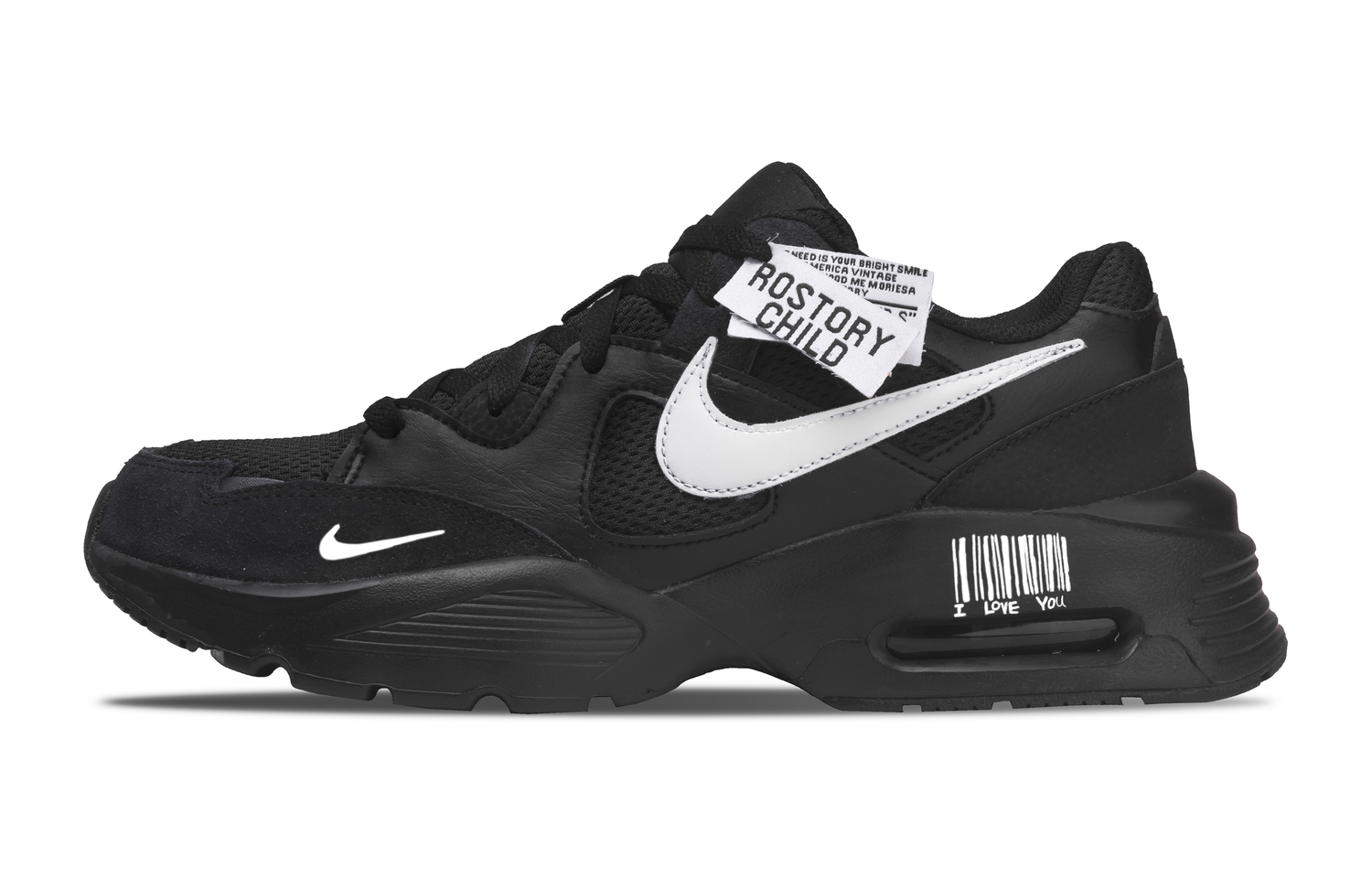 

Nike Кроссовки для бега Air Max Fusion мужские низкие Black/White