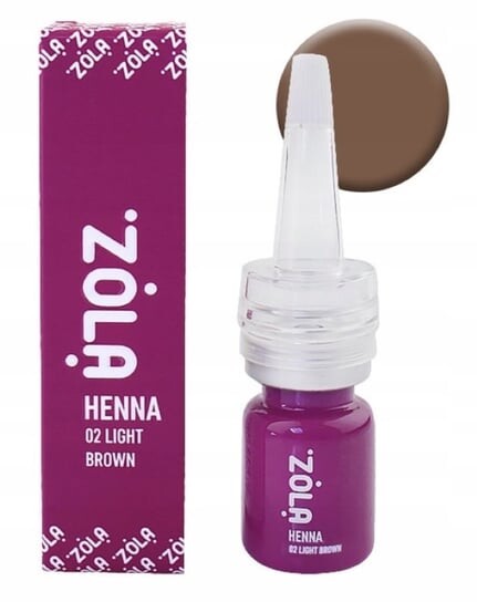 

Пудра для бровей Zola Henna, 02 Light Brow, 5 г Project Lashes