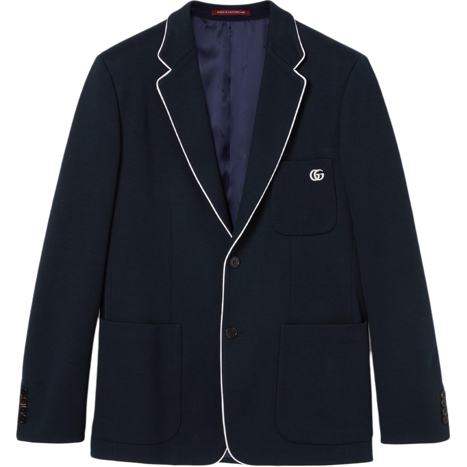 

GUCCI Темно-синяя куртка для мужчин, Dark Blue