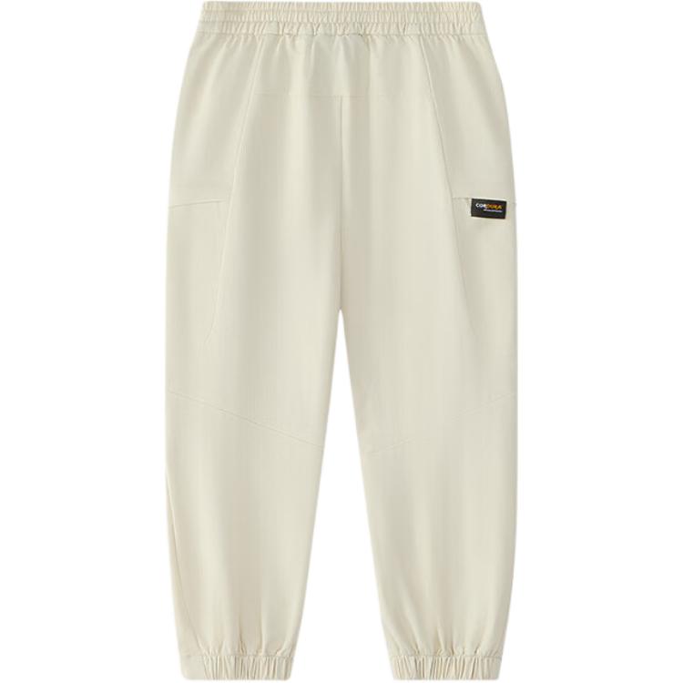 Детские вязаные спортивные штаны для детей 3-7 лет milk gray FILA KIDS, серый — фото 3