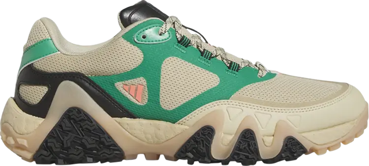 

Кроссовки Adicross Low Boost 'Savanna Court Green', коричневый